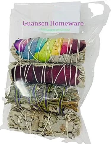 Wholesale Rosemary Lavender White Sage Rose with White Sage Sustainably Sourced From California  Sage Smudge Sticks