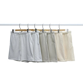 Heavy Weight Men Cotton Sweat Shorts 380 GSM High Street US Size Casual Comfort Fitness Shorts With Logo Customized