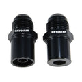 Front Rear Straight 8AN Push Breather Fittings Adapter for Ford Falcon BA BF FG