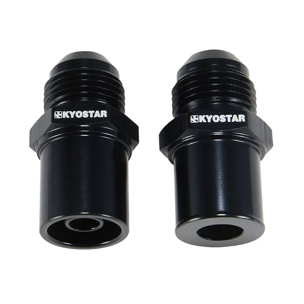 Front Rear Straight 8AN Push Breather Fittings Adapter for Ford Falcon BA BF FG