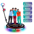 Photo Booth Wedding and Events 360 Video Booth Free Accessories Automatic Spin 360 Photo Booth