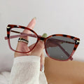 Photochromic Anti Blue Light Optical Glasses Cat Eye Optical Frames for Women Newest Photochromic Prescription Spectacle