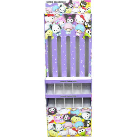 Custom Modern Foldable Floor Corrugated Paper Display Racks Class Twist Ball Paper Display Stand Custom Toy Toy Paper Display