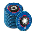 4.5x7/8Inch 60# Premium Zirconia Sanding Disc Grinding Wheel Flap Disc for Abrasive Tools Metal Wood Polishing MegaBDM