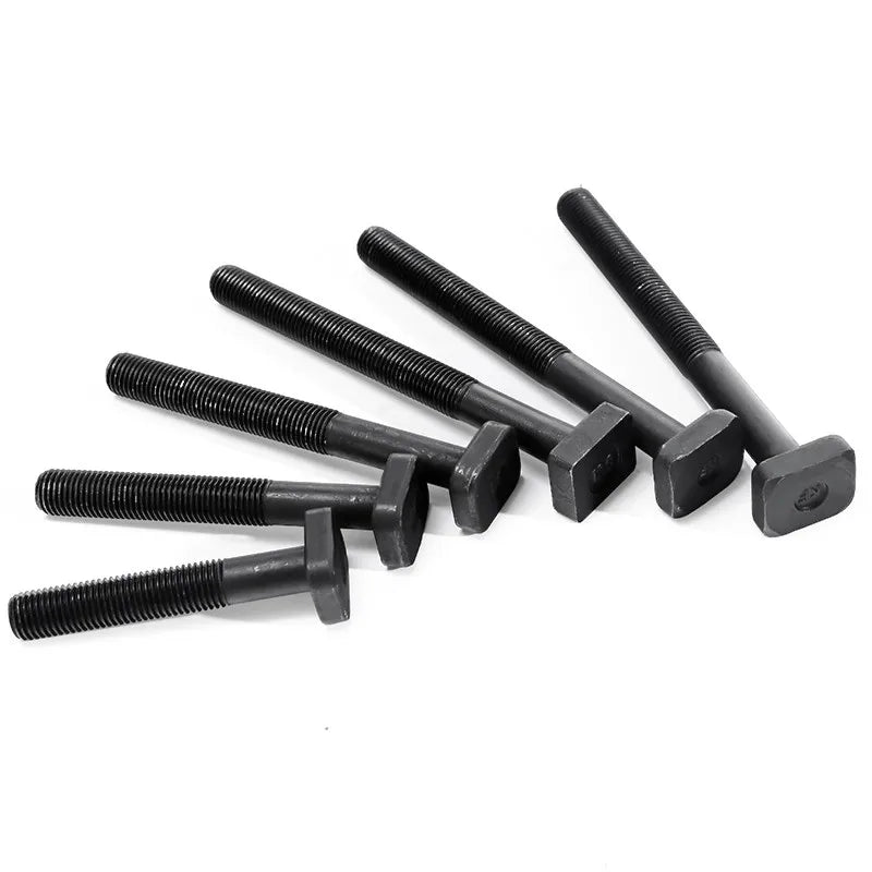 Non-Standard High Strength Square Head Bolt Screws Grade 12.9 4.8 8.8 T Bolt M8 M12 M16 M18 Machine Bolt Customized