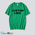 Blank 100% Cotton Solid Heavyweight Oversized Boxy Fit O-Neck Casual Men's Custom Printed Breathable Short Sleeve T-Shirt 220g