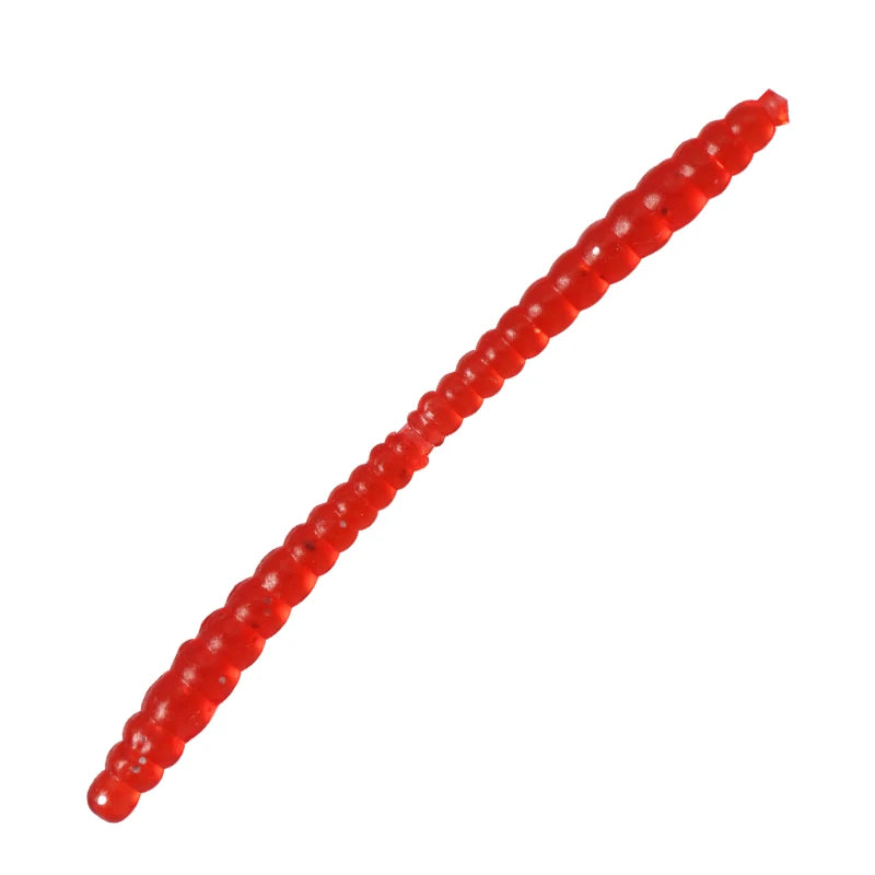 Carp Soft Plastic Fishing Lure  Smell Fishing Soft Worm Bait Earthworm Bait Worms