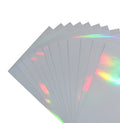 Holographic Transparent Printable Vinyl Sticker Paper Clear Holographic Sticker Paper for Laser and Inkjet Printer