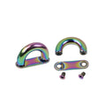 Rainbow Rectangle Strap Arch Bridge Buckle Chain Screw Lobster Connectors Anchor Purse Webbing for Bag Handles Hardware