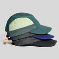 Wholesale Custom RPET Waterproof Running Five Panel Camp Cap  Baseball Sport Cap Lightweight Nylon 5 Panel Caps and Hats