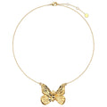 2024 Original Cool Personalized Brass Gold-Plated Female Human Body Butterfly Pendant Necklace Jewelry Factory Customized