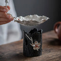 Hot Selling Food Grade Custom Shape Loose Leaf Pure Tin Tea Infuser for Best Strainer