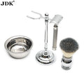 2022 Hot New Custom Mens Shaving Kit Private Label Shaver Brush Safety Razor Shaving Brush and Bowl Set for Men Wet Shave
