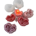 Love Flower Mold Rose Aromatherapy Diy Flower Handmade Drop Glue Plaster Candle Silicone Mold
