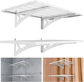 2x3ft Garage Storage Wall Mount Shelving Rack for Warehouse Wall Shelves Rack Support