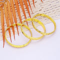 JXX Fashion Women Bangle  Latest Design 24K Gold Plated Indian Jewelry Bracelets & Bangles