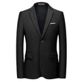 M-6XL Men's Suits Business Suits Single Breasted blazer Jacket Male Wedding Work Coat