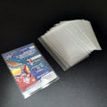 Cheap Clear Self-sealing OPP Flat Poly Bag Custom Trading Card Game Sleeves