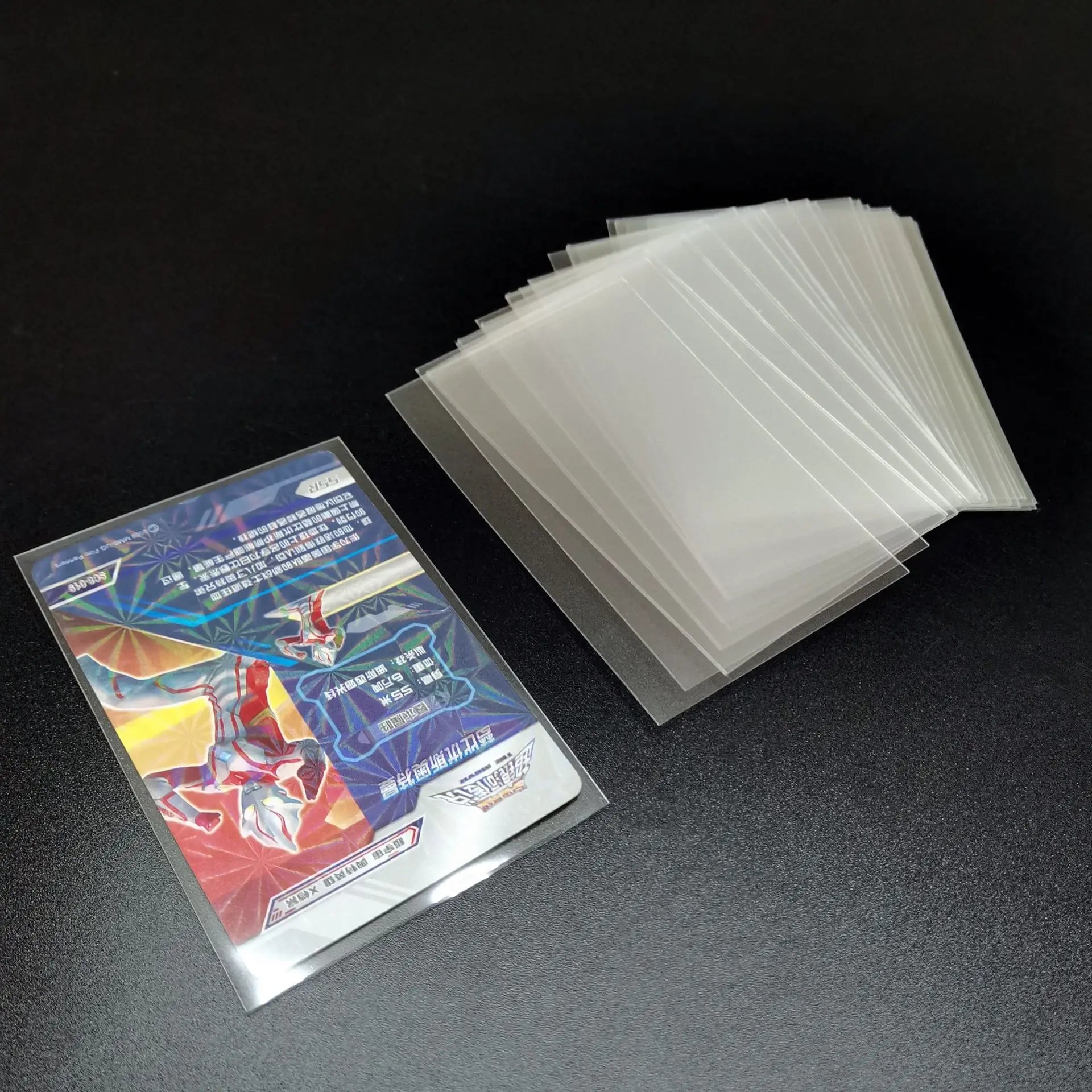 Cheap Clear Self-sealing OPP Flat Poly Bag Custom Trading Card Game Sleeves