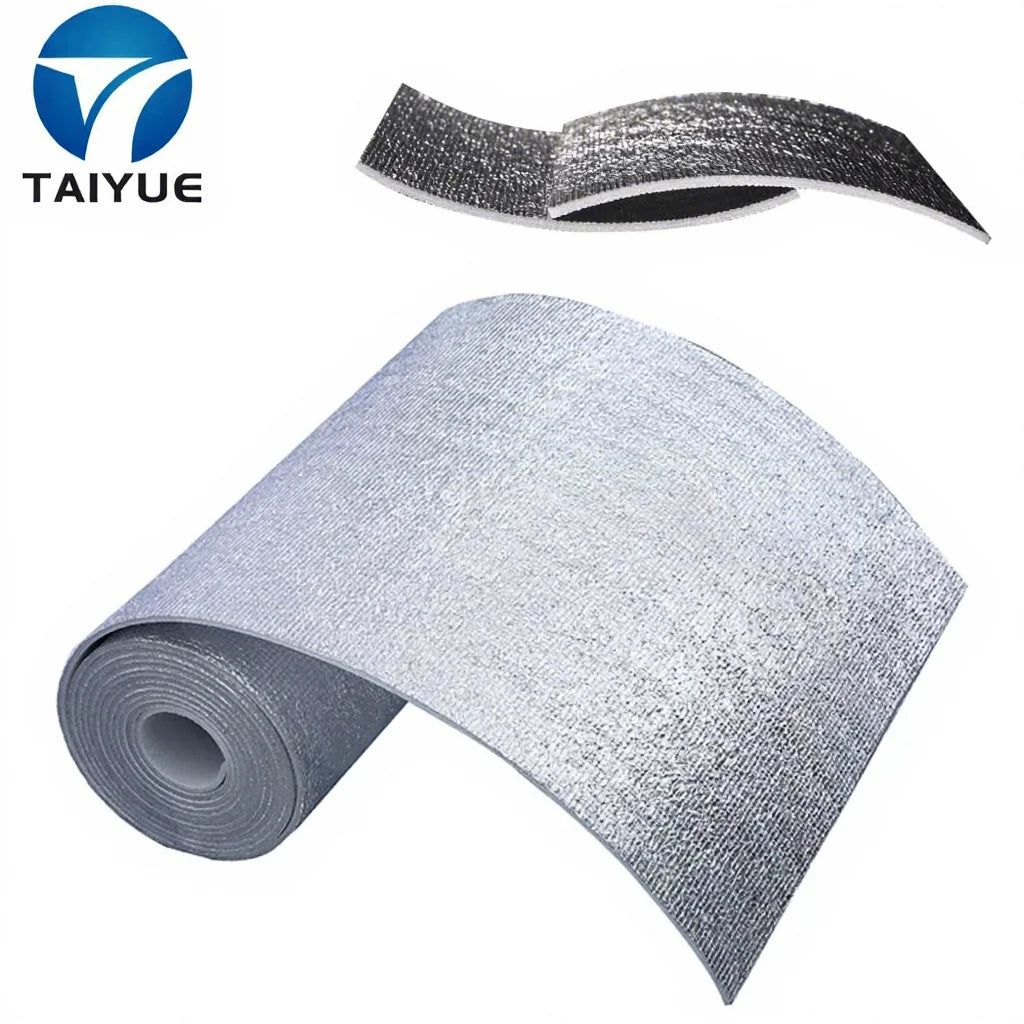 Factory Reflective Aluminum Foil EPE Foam Thermal Roof Insulation Roll Heat Barrier Foil Building Material on Roof Wall Floor
