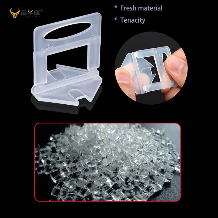 JNZ Factory Supply Professional Plastic Tile Leveling Kits Modern Design Spacers Clips for Ceramic Tile Stone Hospitals