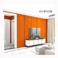 Orange Fabric Wallpaper Linen Roll Others Wallpapers/wall Panels PE Foam 3d Self Adhesive Waterproof Modern Home Office