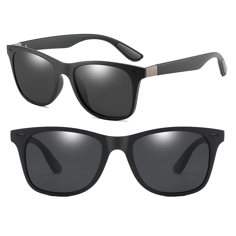 NEW DESIGN Ultralight Polarized Sunglasses Men Women Driving Square Sun Glasses Male UV400 Gafas De Sol