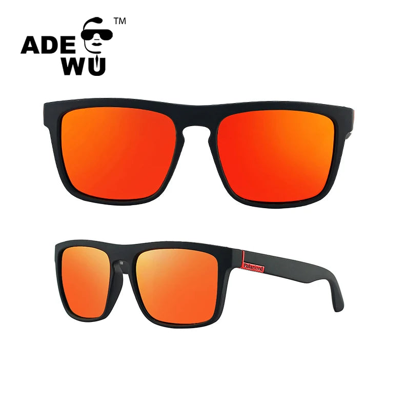 Outdoor New Sports Riding Sunglasses Mens Retro Polarized Cycling Driving Sun Glasses Male D731 Wholesale
