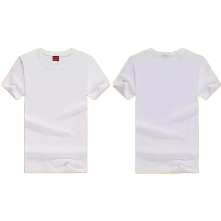 Cotton Short Sleeve XS 0.99usd 3XL 1.3usd  Cheap Good Quality Plain Oem logo Solid White Men's Blank Custom t Shirt