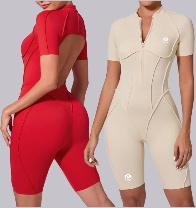 Womens One Pieces Yoga Jumpsuit Workout Clothing Yoga Sports Gym Bodysuits Active Wear Fitness Workout Yoga Jumpsuit
