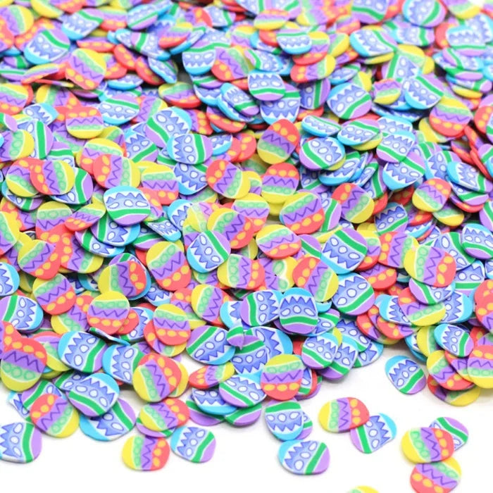 High-quality Easter Polymer Clay Shape Easter Eggs Mix Clay Slices Sprinkle for Slime Craft Resin Crafts and DIY Craft