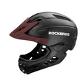 For ROCKBROS Full Face Bike Helmet Safety Racing Helmet for Kids for Cycling & Riding Sports