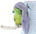 Cozy Corner Wool Blanket for Parrot Winter Warmth Pad Bird Nest Cage Accessories Tent