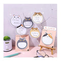 Creative Cartoon Cat Design Kawaii Self-Adhesive Sticky Notes School Kids Stationery