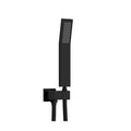 Square Shower Heads with Shower Hose and Adjustable Bracket Brass Handheld Shower Head Kit