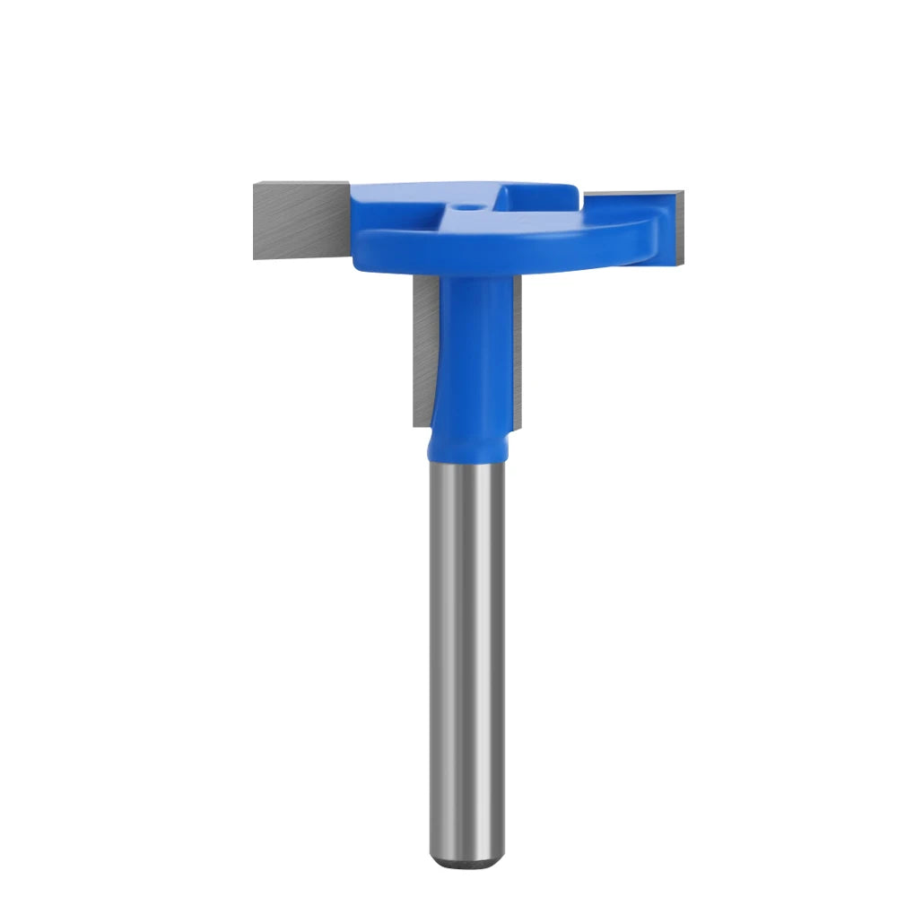 LAVIE 6mm 1/4' Shank T-Slot & T-Track Slotting Router Bits Woodworking  C07148Z3506BL