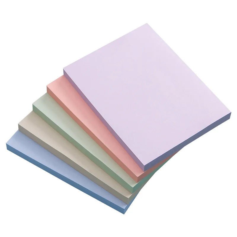 Custom Printed Many Sizes Morandi Color Sticky Notes Cute Self-Adhesive Memo Note Pad Custom Logo Quality Paper YOUJIN Brand MOQ
