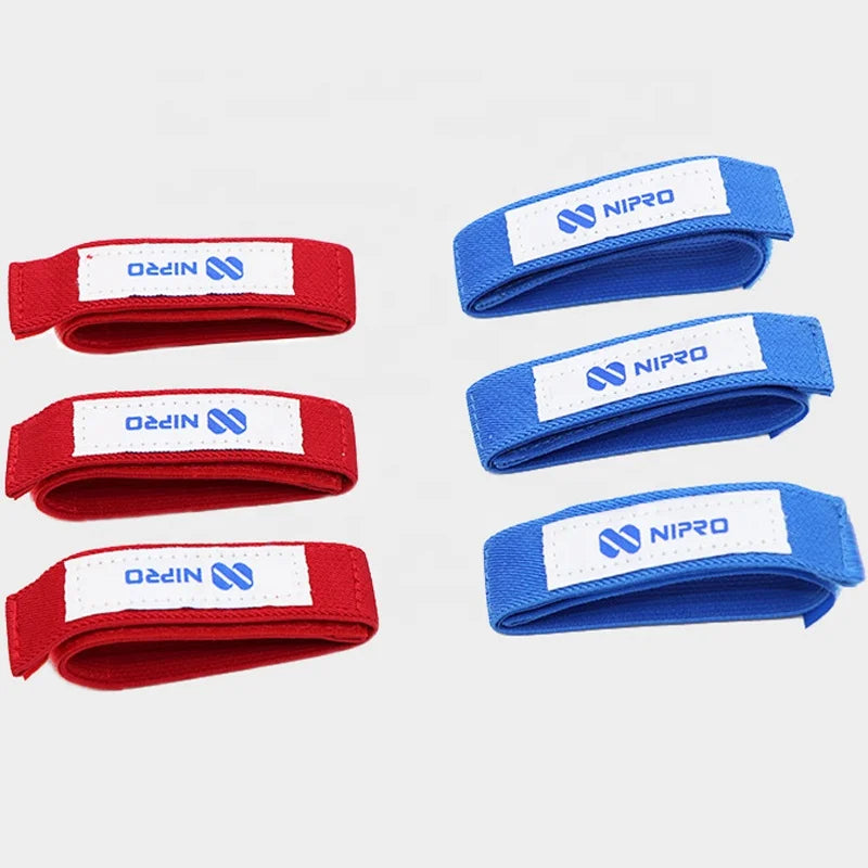 China Lihao Reusable Hook Loop Elastic Quick Release Medical Tourniquet/Dialysis Belt Customizable Logo High Quality Webbing