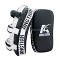 Cheap Price Professional Boxing Training Thai Pads Curved Leather Kick Pads