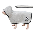 Quick Drying Warm Pet Bathrobe Coral Fleece Water Absorbing Dog Clothes Teddy Corgi Large Dog Pajamas Winter Summer Spring