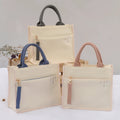 Wholesale Water Resistant Fashion Personalized Embroidered Canvas Tote Bag with Zipper Closure Gifts for Friends Bride