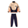 Spring and Autumn Color Matching British Style Baseball Uniform Student School Uniform Sports Suit
