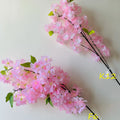 O-X776 Cheap Wholesale Silk Cherry Blossom Long Stem Cherry Blossom Branches High Quality Wedding Decoration Cherry Blossom