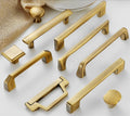 Hot Sale Mocha Solid Brass Yellow Bronze Handles Furniture Cabinet Drawer Pull Knob