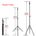 Leeons Adjustable Tripod Stand Holder Mannequin Head Tripod Hairdressing Training Head Holder Wig Stands Tool