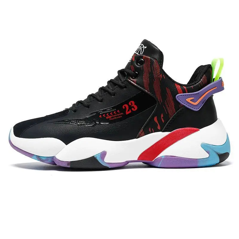 Customized Men's Winter Shoes OEM Logo Basketball Style Casual Sports Men's Shoes Customized