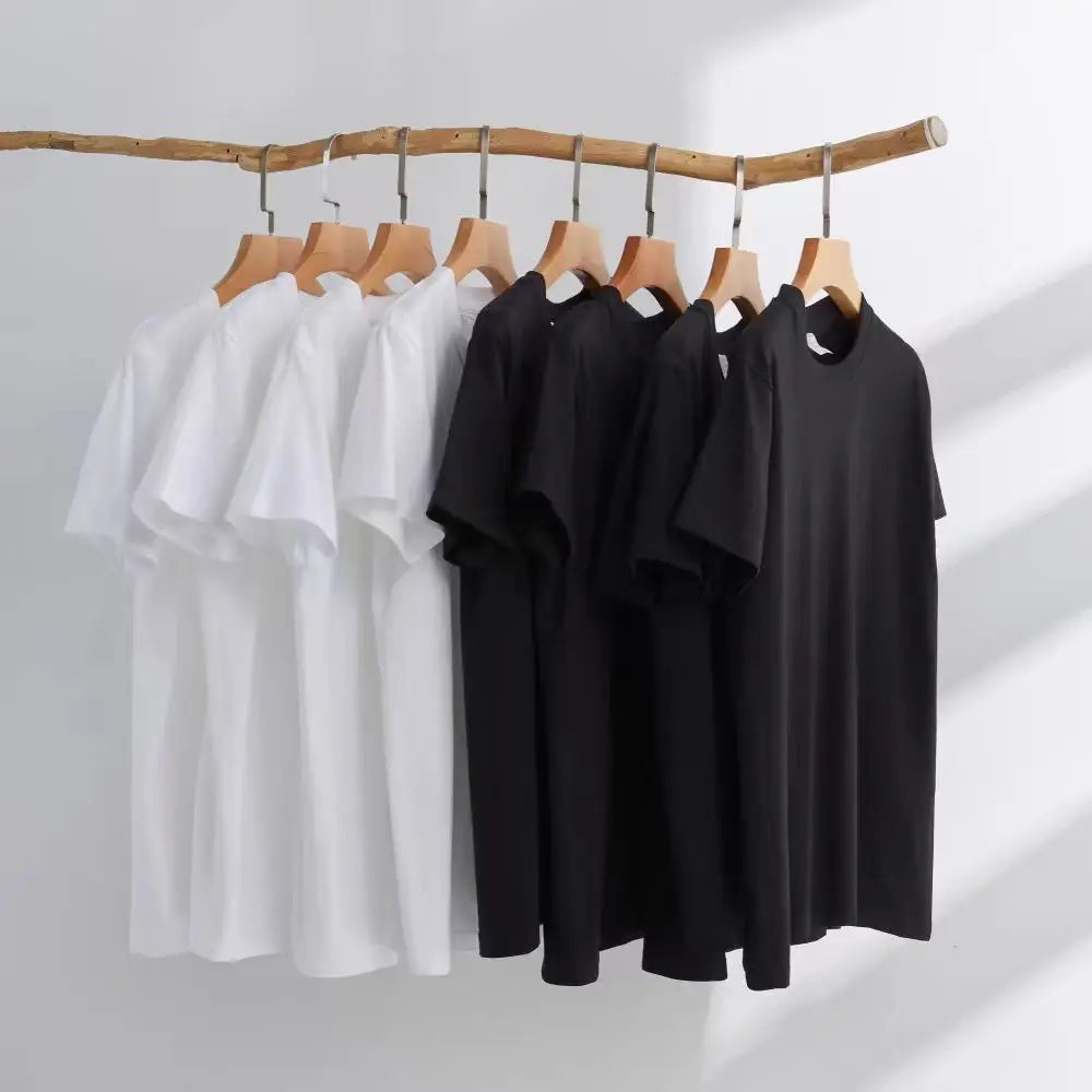 Summer Base T Shirt 200g Combed Cotton Graphic Print Loose Half-sleeved Election Customization Bulk White t Shirts Youth