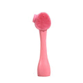 Deep Pore Exfoliating Silicone Facial Scrubber Synthetic Hair Angular Blush Style Cheek Cleansing Manual Skin Care Face Brush