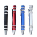 Multifunction 8 in 1 Pocket Precision Mini Screwdriver Pen Repair Hand Tools Kit