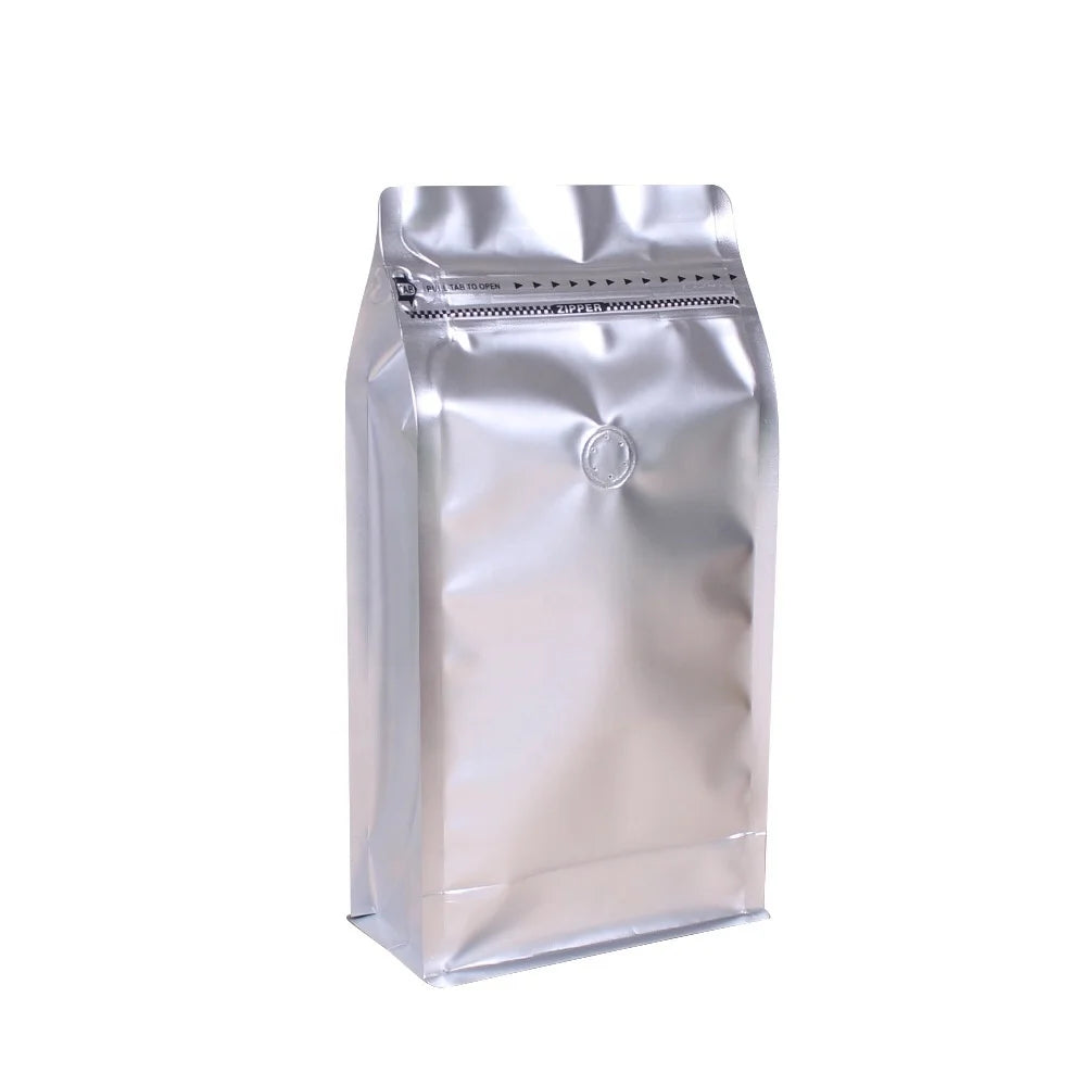 2026 Promotion Cheap Price 250g BOPP Ziplock Flat Bottom Coffee Bags with Valve Food Grade MegaBDM